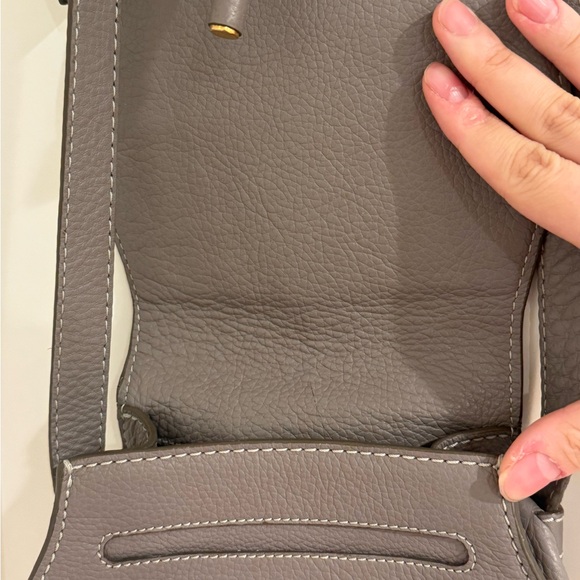 Chloe - Marcie Small Crossbody Bag - Gray - Pre-Owned - Plz Check Pics - Picture 4 of 16